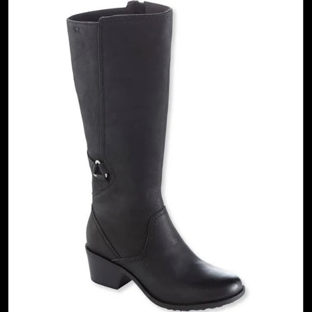 Teva Foxy Tall Waterproof Black Boots